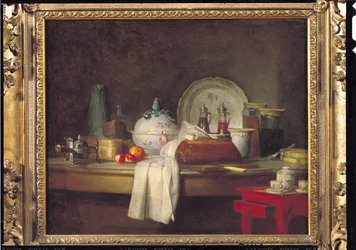 El comedor de oficiales o Los restos de un almuerzo, 1763